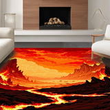 Striking Optical Illusion Fantasy(Red)