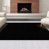 Transitional Textured Symmetrical Layout(Black)