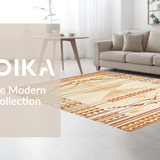 Artistic Natural Fiber Design(Beige)