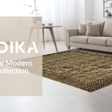 Ultra Soft Area Rug, Non Slip, Stain Resistant, Washable Area Rugs for Living Room, Bedroom, Minimalist Animal Texture Display(Beige)