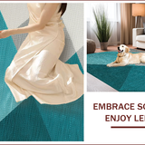 Ultra Soft Area Rug, Non Slip, Stain Resistant, Washable Area Rugs for Living Room, Bedroom, Washable Contemporary Dining Room Rubber Backed Rug(Gray)