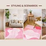 Chic Shaggy Elegance(Pink)