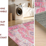 Elegant Muted Medallion Texture Vibe(Pink)