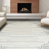 Timeless Neutral Striped Elegance(Gray)