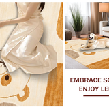 Lively Cartoonish Nature Theme(Beige)