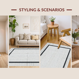 Chic Plush Minimalist Circle(Gray)