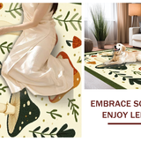 Lively Illustrative Mushroom(Beige)