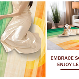 Eco Friendly Earthy Rainbow Motif(Yellow)