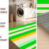 Contemporary Shaggy Green Delight(Green)