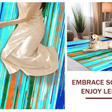 Chic Playful Striped Design(Blue)