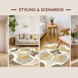 Chic Curvilinear Natural Aesthetic(Beige)
