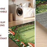 Cozy Vintage Flourish Elements(Green)