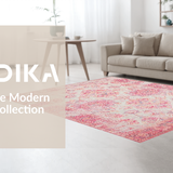 Vibrant Abstract Floral Vision(Pink)