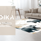 Ultra Soft Area Rug, Non Slip, Stain Resistant, Washable Area Rugs for Living Room, Bedroom, Artistic Fantasy Animal Landscape(Beige)