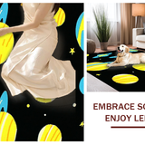 Cosmic Cartoon Planetary Aesthetic(Blue)