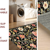 Lush Vintage Garden Aesthetic(Black)