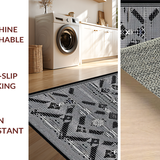 Artistic Monochrome Diamond Arrangement(Black)