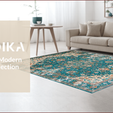 Modern Earthy Geometric Arrangement(Green)