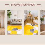 Vibrant Modern Abstract Aesthetic(Yellow)