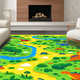 Whimsical Jungle Creature Layout(Green)