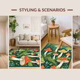 Playful Nature Theme Floor Accent(Green)