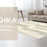 Modern Rustic Horizontal Stripes(Beige)