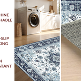 Chic Transitional Symmetrical Design(Blue)