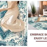 Stylish Transitional Teal Design(Blue)