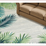 Chic Grey Striped Aesthetic(Green)