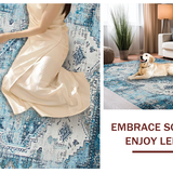 Chic Monochrome Tiled Design(Blue)