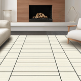 Minimalist Cream Linear Motif(Beige)