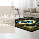 Elegant Cultural Eye Illustration(Black)