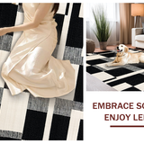 Artistic Black and Beige Symmetry(Black)