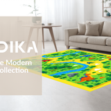 Whimsical Jungle Creature Layout(Green)