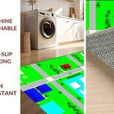 Vibrant Multicolored Urban Adventure(Green)