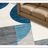 Ultra Soft Area Rug, Non Slip, Stain Resistant, Washable Area Rugs for Living Room, Bedroom, Modern Low Pile Washable Rug for Home Office(Gray)