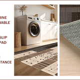 Ultra Soft Area Rug, Non Slip, Stain Resistant, Washable Area Rugs for Living Room, Bedroom, Playful Modern Rustic Motif(Gray)