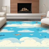 Blue Sky Exploration Motif(Blue)