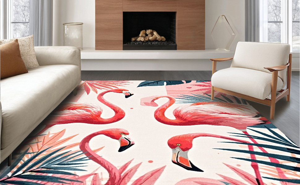 Vibrant Coastal Floral Fusion Rug – ODIKA