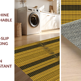 Ultra Soft Area Rug, Non Slip, Stain Resistant, Washable Area Rugs for Living Room, Bedroom, Edgy Modernist Animal Design Approach(Gold)
