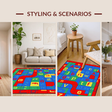 Bright Engaging Nursery Alphabet Theme(Red)