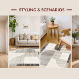 Chic Minimalist Strokes and Shades(Gray)