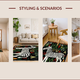 Bold Zebra Print Aesthetic(Black)