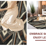 Contemporary Earthy Trellis Vibe(Beige)