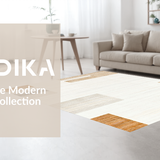 Charming Neutral Artistic Motif(Beige)