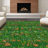 Earthy Toned Realistic Turf Design(Green)