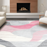 Artistic Muted Floral Motif(Gray)