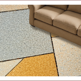 Ultra Soft Area Rug, Non Slip, Stain Resistant, Washable Area Rugs for Living Room, Bedroom, Modern Sandstone Viscose Living Room Rug(Gray) - ODIKA