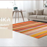 Chic Minimalist Rainbow Design(Orange)