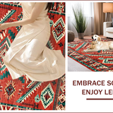 Vintage Rustic Southwestern Flair(Red)